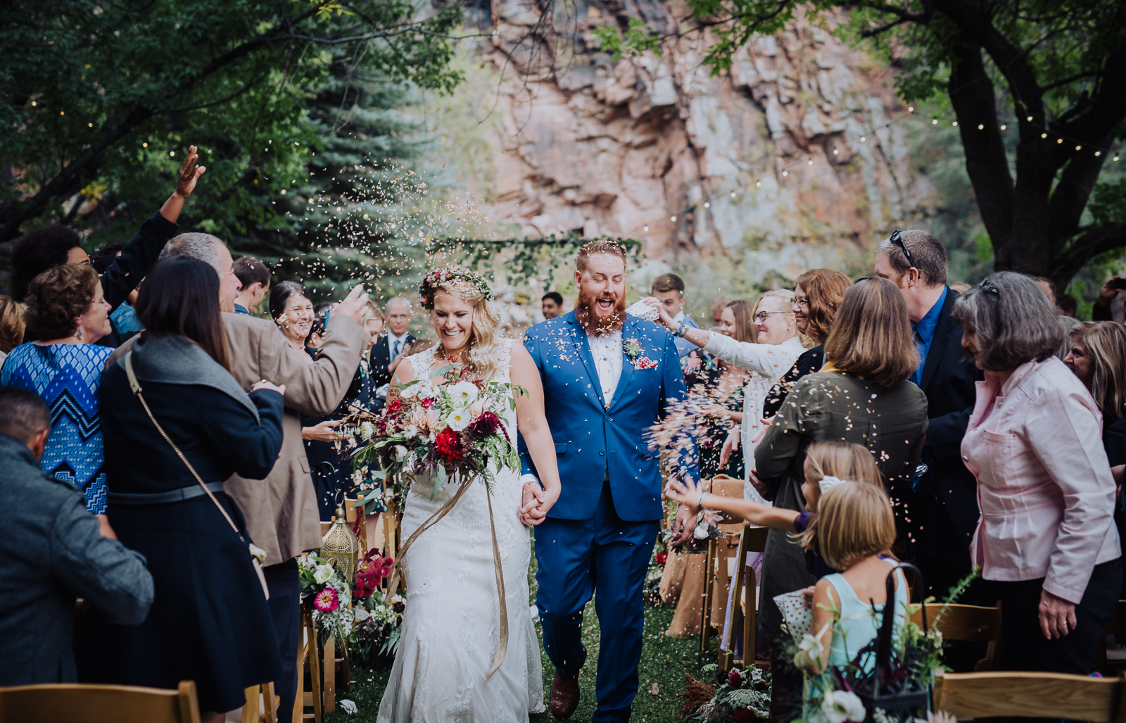 Down to Earth Colorado Wedding | Wedding Photography | The Riverbend Lyons | Josie V