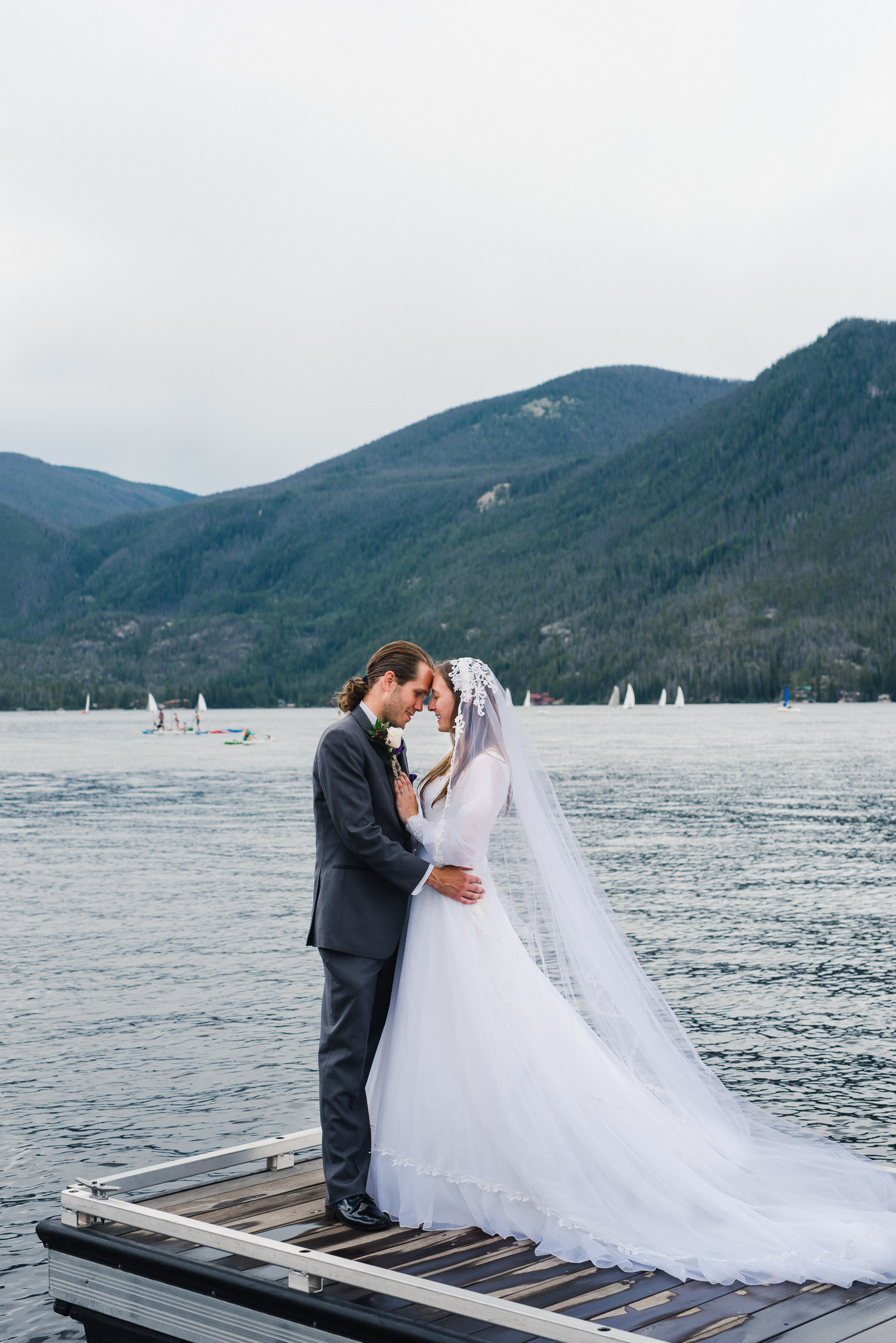 Grand Lake Colorado wedding photography by Josie V
